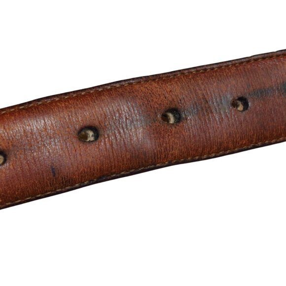 Vintage Made in USA Tropical Croc Black Leather Crocodile Print - Picture 7 of 7